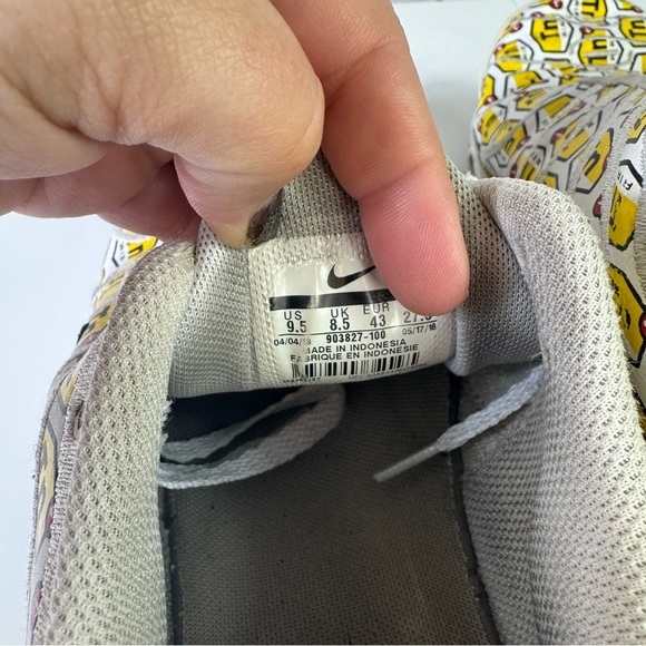 Nike Air Max Plus QS TN air yellow all over print size 9.5 Athletic sneakers - Picture 5 of 7